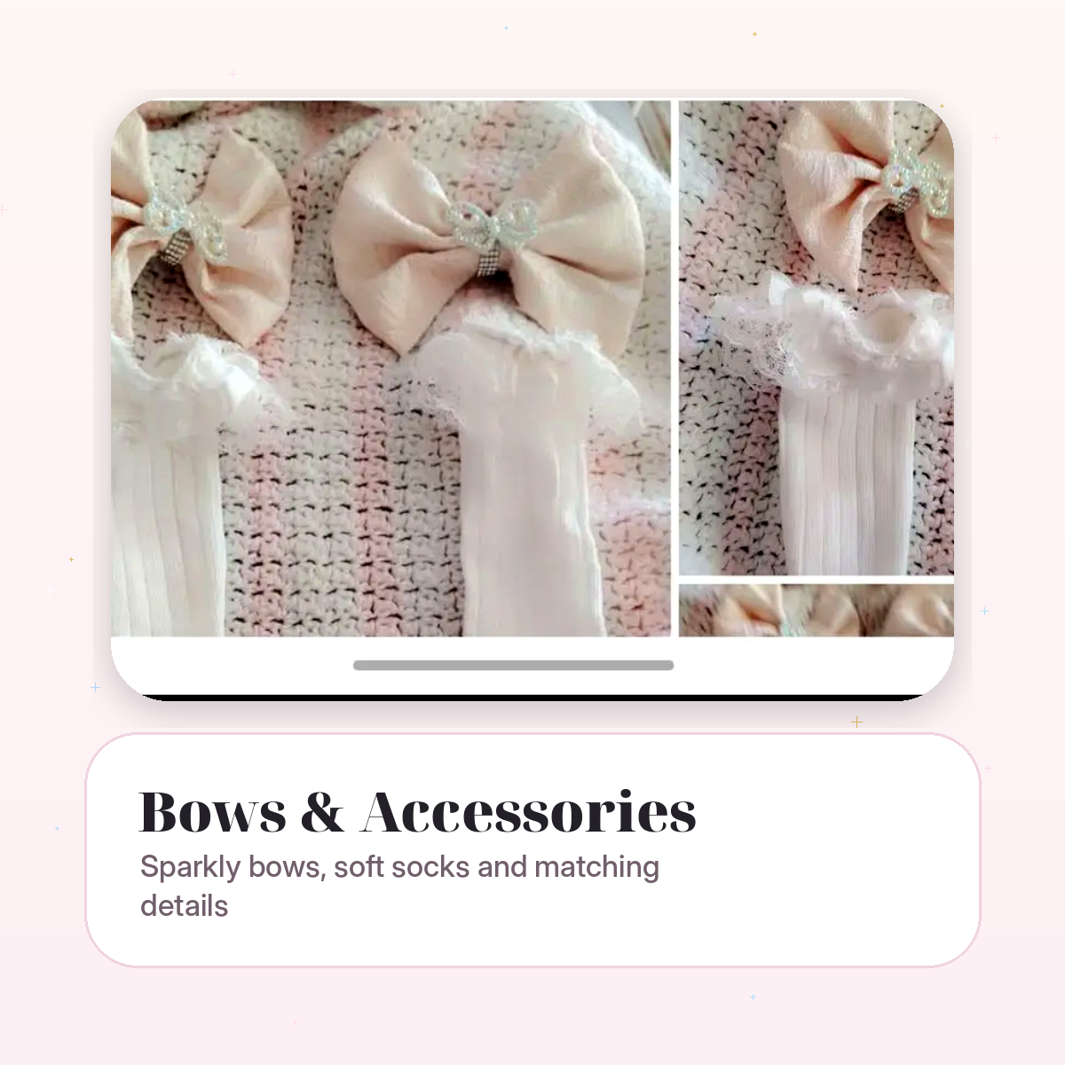 Handmade bows and accessories by glizs and glam
